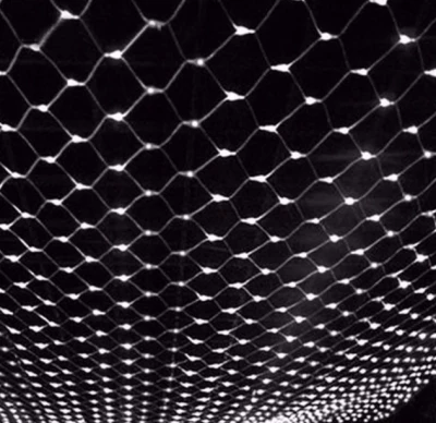 ISO 11341 Vianočný LED svetelná sieť - 260 x 200 cm, 160 diód, studená biela