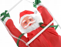 ISO Santa Claus na žebříku 95 LED, 240 cm