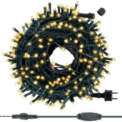 ISO 11365 Vánoční osvětlení 200 LED, 6W teplá bílá 21.6 m