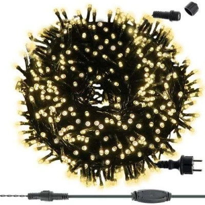 ISO 11374 Vánoční osvětlení 500 LED, 15W teplé bílé 51.6 m