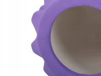 Verk 14286 Jóga pěnový válec s masážními výstupky fialová