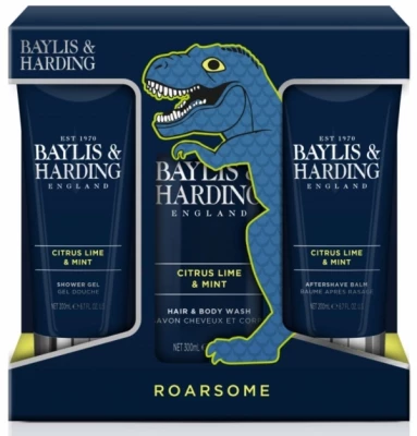 Baylis & Harding Pánska sada starostlivosti o telo - Citrus Lime & Mint - 3ks