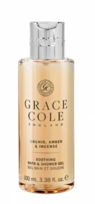 Grace Cole Sprchový gél v cestovnej verzii - Orchid, Amber & Incense, 100ml