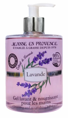 Jeanne en Provence Umývací gél na ruky - Levanduľa, 500ml
