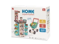 KIK KX6395 Detský supermarket s vozíkom a príslušenstvom