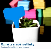 GFT Štítky k rostlinám - modrá