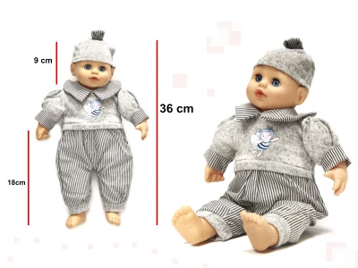 KIK Panenka Filip 36 cm se zvuky