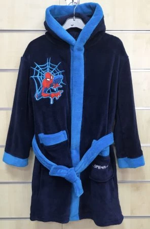Javoli Dětský župan Marvel Spiderman vel. 134 cm modrý