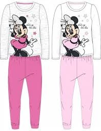 Javoli Dětské dívčí pyžamo Disney Minnie vel. 128 tmavě růžové