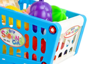 ISO 6107 Dětský nákupní vozík s příslušenstvím - bazar