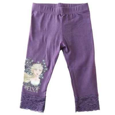 Javoli Dětské legíny 3/4 Disney Frozen vel. 122 fialové