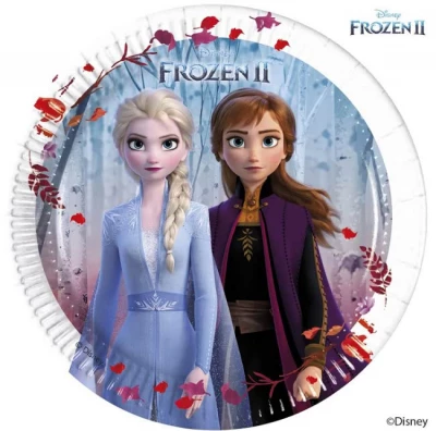 Javoli Papírové talíře Disney Frozen II 19.5 cm - 8 ks