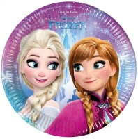 Javoli Papírové talíře Disney Frozen 19.5 cm - 8 ks