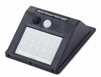 Verk 01376 Solární venkovní 20 LED SMD osvětlení s pohybovým senzorem 