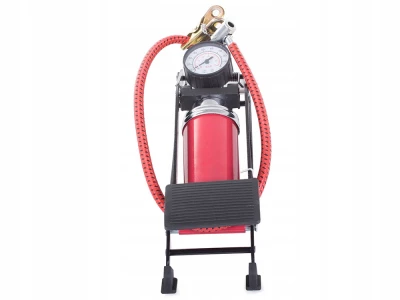 Verk 11069 Nožná pumpa s manometrom 7 bar