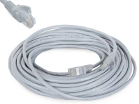 Verk 13126 Sieťový kábel RJ45, CAT5E, 20 m šedý