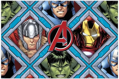 Javoli Plastový ubrus Avengers 120 x 180 cm