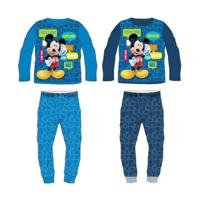 Javoli Dětské chlapecké pyžamo Disney Mickey vel. 128 světle modré
