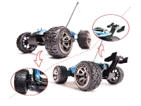 KIK RC auto 1:12 Land Buster Monster Truck 2.4GHz - modrý