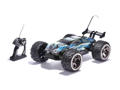 KIK RC auto 1:12 Land Buster Monster Truck 2.4GHz - modrý