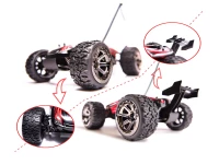 KIK RC auto 1:12 Land Buster Monster Truck 2.4GHz - červený
