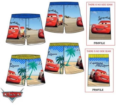 Javoli Chlapecké plavecké šortky Disney Cars vel. 98 žluté