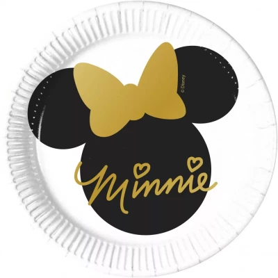 Javoli Papírové talíře Disney Minnie 19,5 cm - 8 ks 