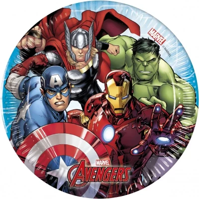 Javoli Papírové talíře Avengers 19,5 cm - 8 ks