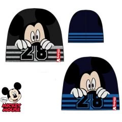 Javoli Zimné čiapky Disney Mickey veľ. 54 tmavo šedá