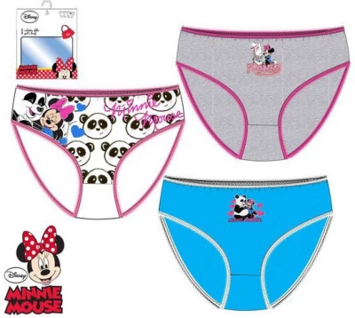 Javoli Dětské kalhotky Disney Minnie 6/8 let 3 ks II