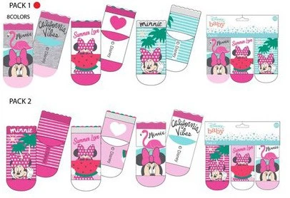 Javoli Dojčenské ponožky Disney Baby 6/12 mesiacov 3 páry