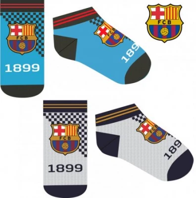 Javoli Detské ponožky kotníkové FC Barcelona veľ. 27/30 1 pár mix