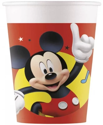 Javoli Papírové kelímky Disney Mickey 200 ml 8 ks II