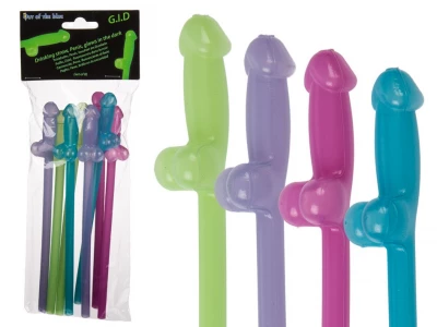 Kemis Párty brčka na pití penis 8 ks