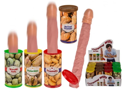 Kemis Vyskakovací penis v plechovce