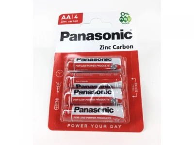 Panasonic Baterie Panasonic R6 - AA 4ks 