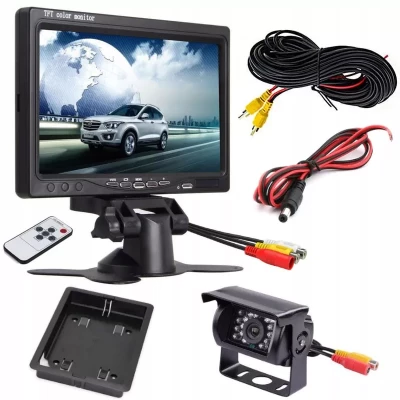 Pronett Wifi parkovací set TRUCK, 1x18IR LED kamera s LCD 7