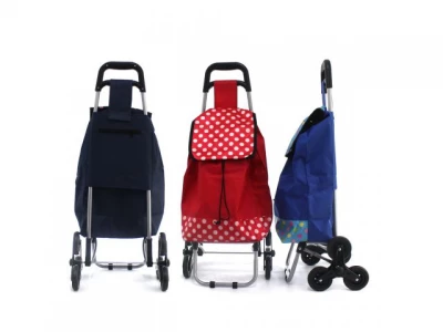 Pronett XJ3657 Nákupní taška na kolečkách do schodů 42 L color