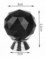 ISO 12536 Nábytková úchytka čierna