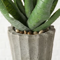 Boltze Dekorativní umělá rostlina v květináči Agave, Aloe vera 1ks