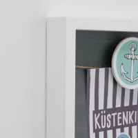 Boltze Dekorativní nástěnný držák na poznámky Küste 1 ks