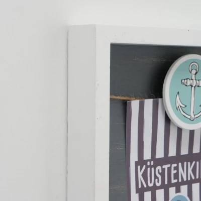 Boltze Dekorativní nástěnný držák na poznámky Küste 1 ks
