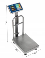 ISO 12533 ​​Mostíková digitálna váha do 150 kg / 50 g