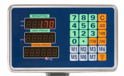 ISO 12533 ​​Mostíková digitálna váha do 150 kg / 50 g