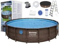 Bestway 56977 Bazén s konstrukcí 549 x 122 cm RATAN, 10 v 1