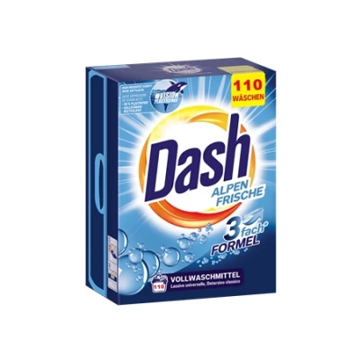 Dash Alpen Frische Prášek na praní Universal 110 pracích cyklů