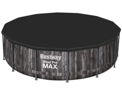 Bestway 5614Z Záhradný bazén Steel Pre Max Wood 4,27 x 1,07 m s príslušenstvom