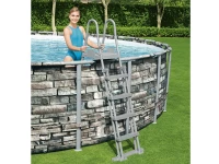 Bestway 56886 Bazén Power Steel Stone 5,49 x 1,32 m 11 v 1