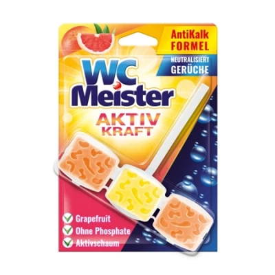 WC Meister Aktiv Kraft Grapefruit WC blok, 45 g 