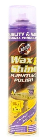 Xanto Wax Shine leštěnka na nábytek se včelím voskem a vůní Levandule 475 ml